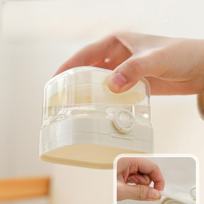 Tragbare Zahnspangen-Aufbewahrungsbox