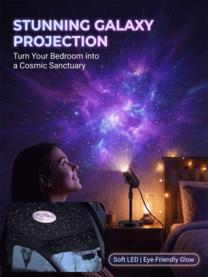 -LED Interchangeable Slide Ambient Projector Light