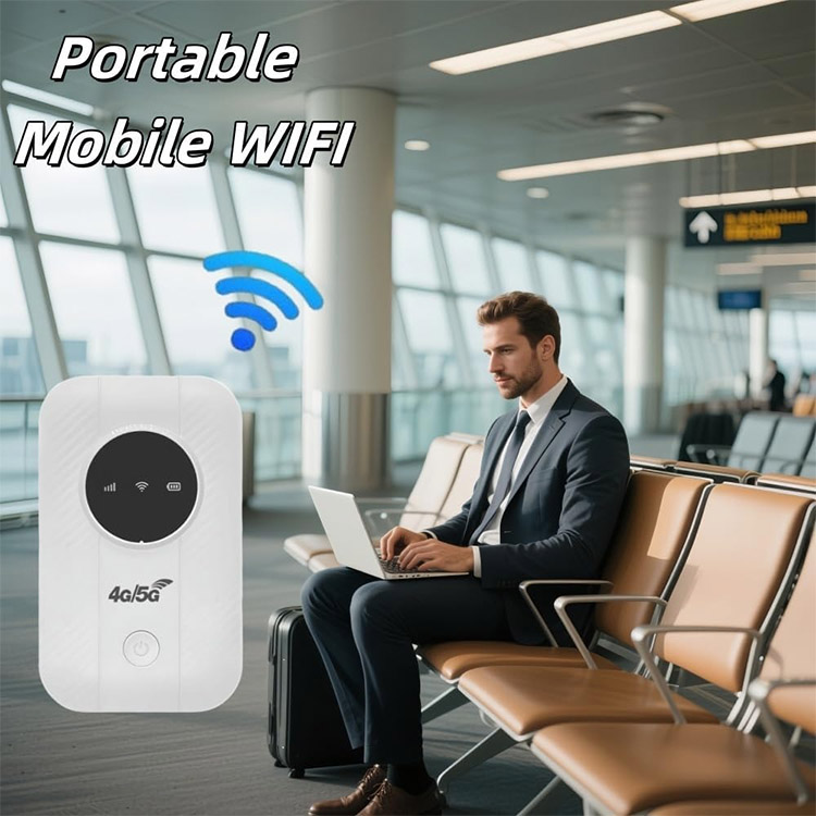 5G Pocket WiFi Router | No SIM Needed | Portable Internet for Travel, Camping, Home