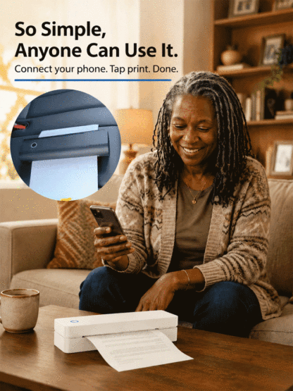 Bluetooth Portable Inkless Printer
