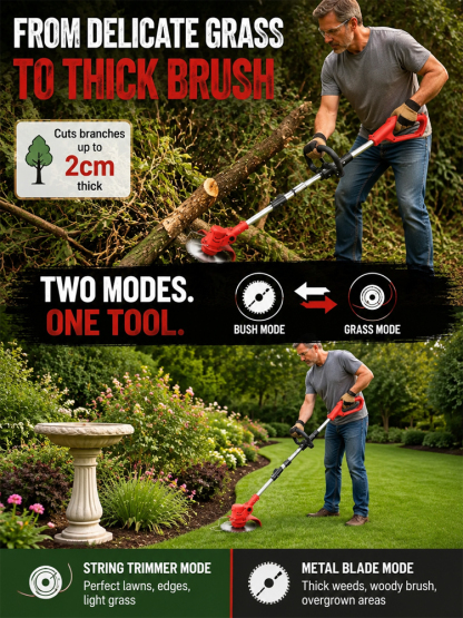 Multi-Functional Long-Lasting High-Power Lawn Mower