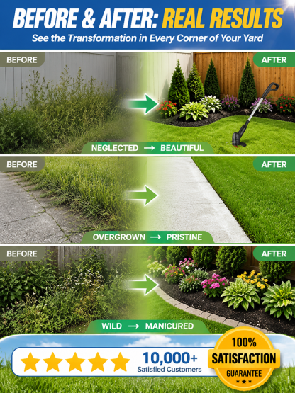 Foldable Rechargeable Garden Lawn Mower