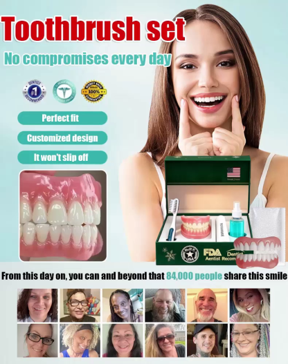 Dentures and Cosmetic Dental Kit