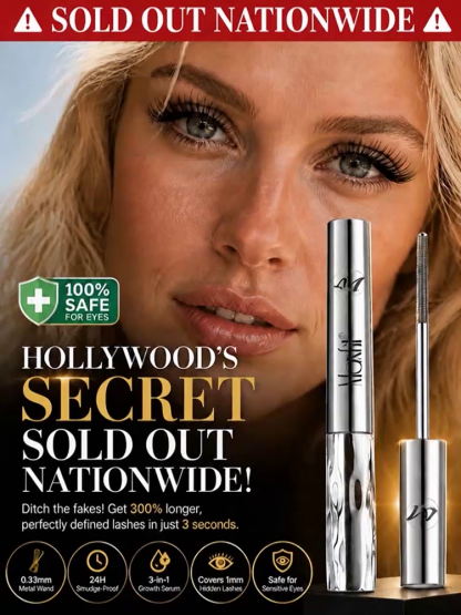 Lifting, Lengthening & Long-Lasting Metal Wand Mascara