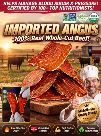 BOGO Free! 100% Grass-Fed Beef Bites. Zero Sugar, Just Meat & Salt.