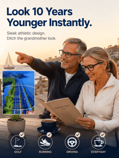 New stylish anti-blue light reading glasses, unisex presbyopic glasses.