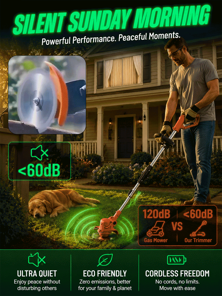 Multi-Functional Long-Lasting High-Power Lawn Mower