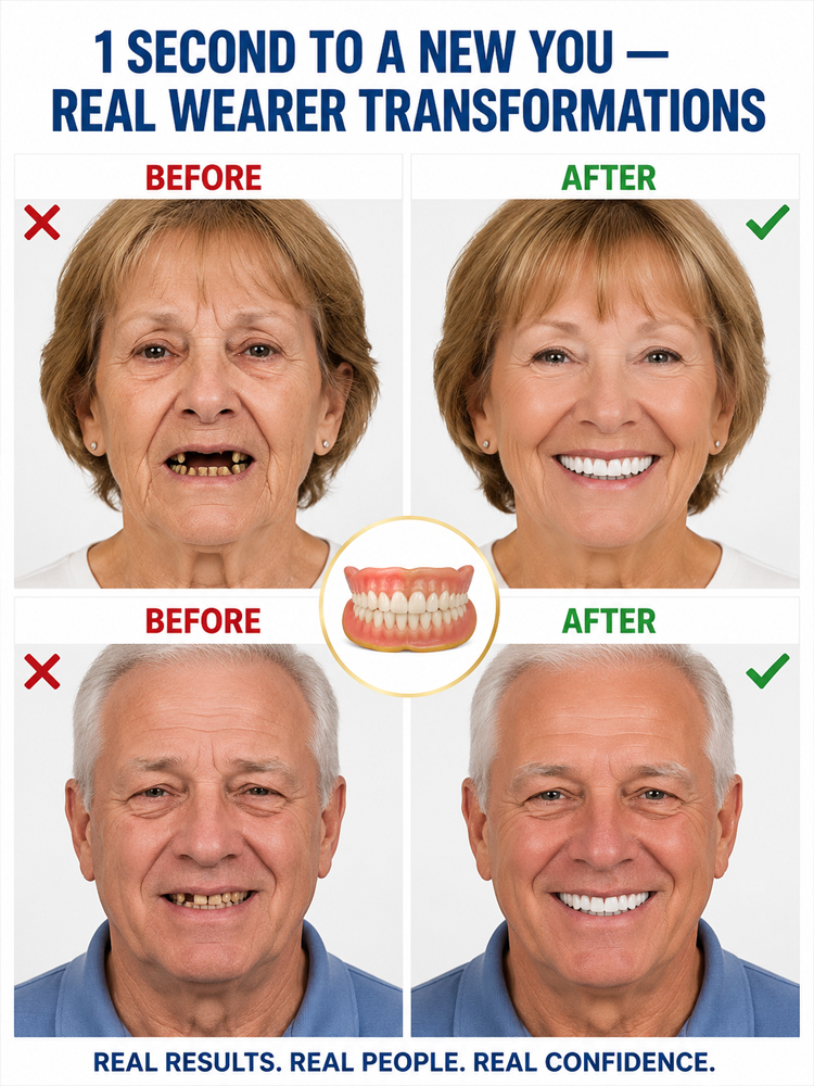Denture accessory set for a comfortable fit