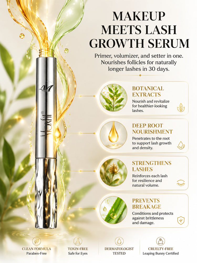 Lifting, Lengthening & Long-Lasting Metal Wand Mascara