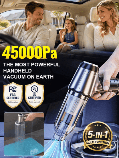 New powerful handheld vacuum cleaner