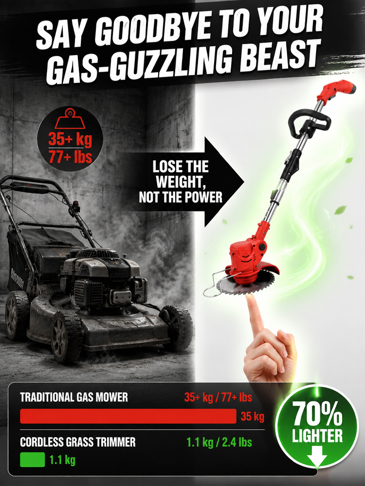 Multi-Functional Long-Lasting High-Power Lawn Mower