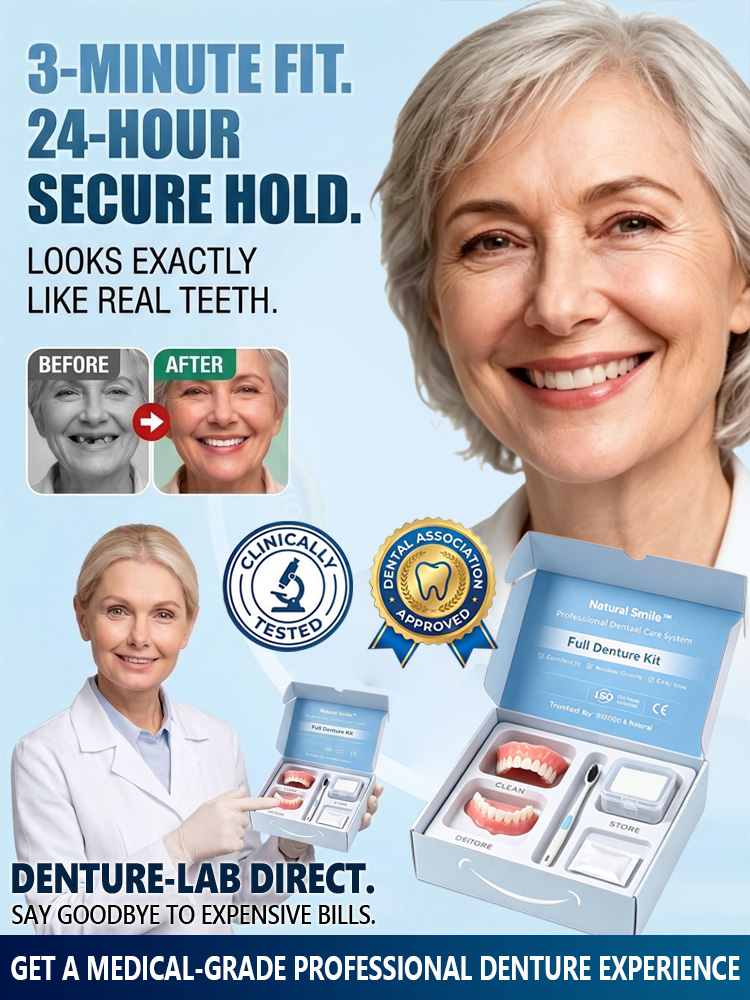 [Eternal Smile] Strongly Adsorptive Medical Full-Coverage Dentures