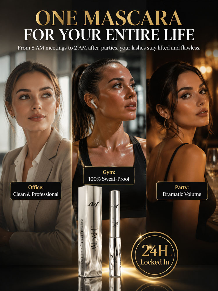 Lifting, Lengthening & Long-Lasting Metal Wand Mascara