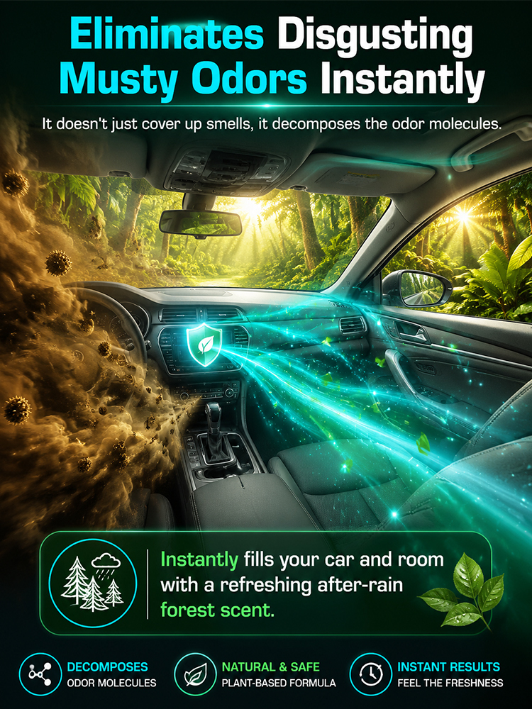 【Dual-use for car and home】Universal cleaning spray