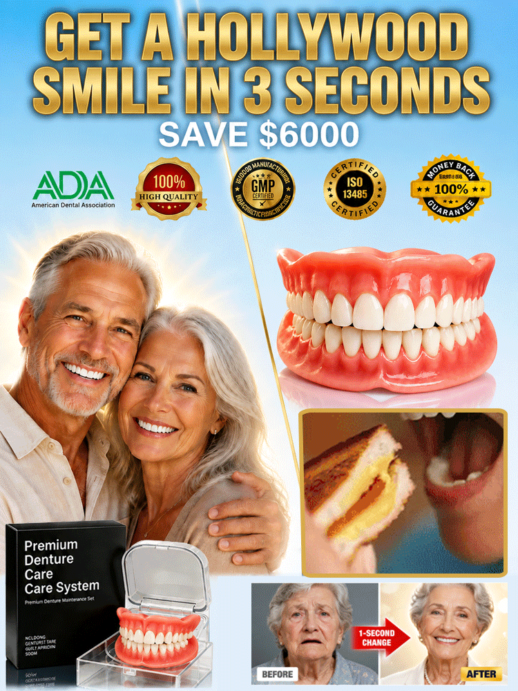 Denture accessory set for a comfortable fit