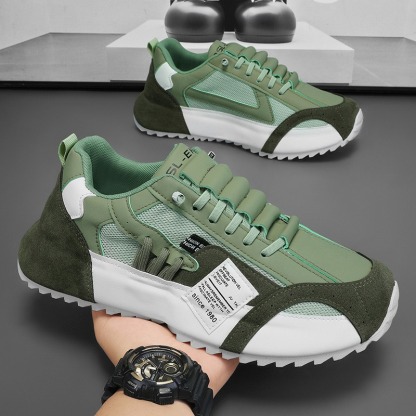 Men's Breathable Mesh Low-Top Sneakers