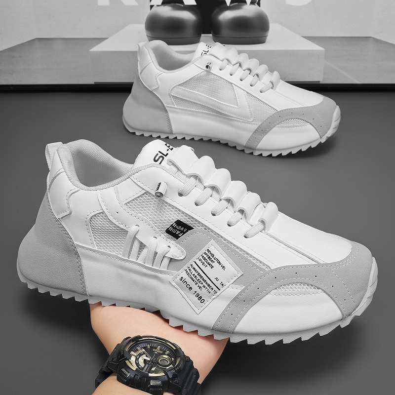 Men's Breathable Mesh Low-Top Sneakers