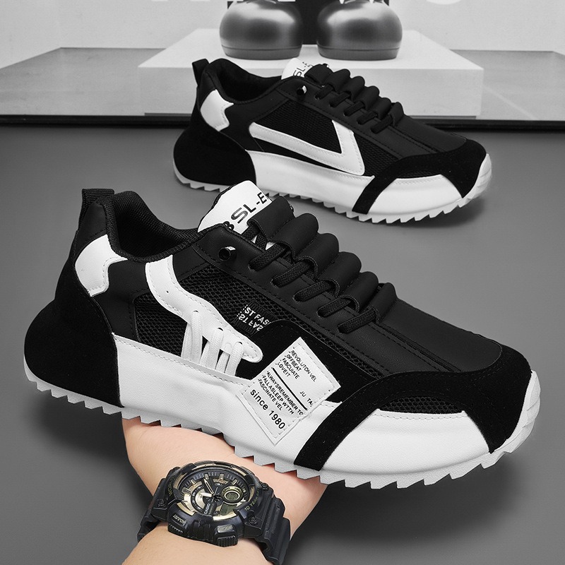 Men's Breathable Mesh Low-Top Sneakers