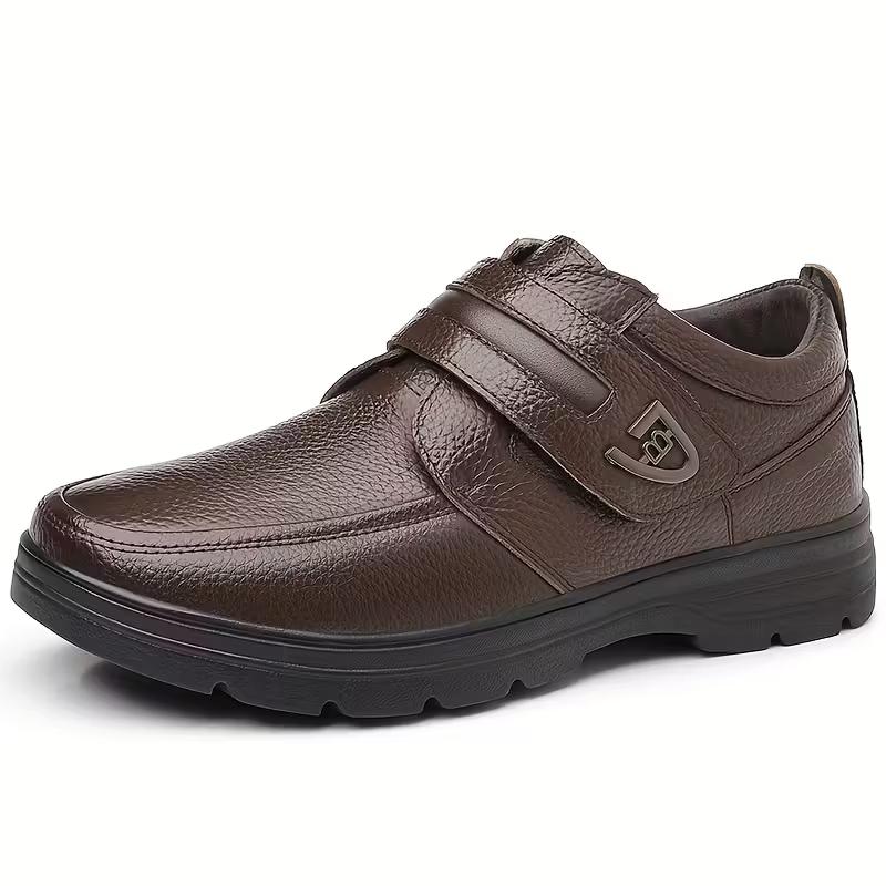 Men's All-Day Comfort Leather Arch Support Cushioned Shoes