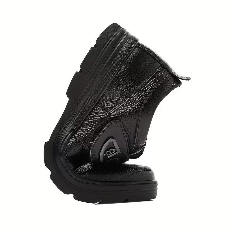 Men's All-Day Comfort Leather Arch Support Cushioned Shoes