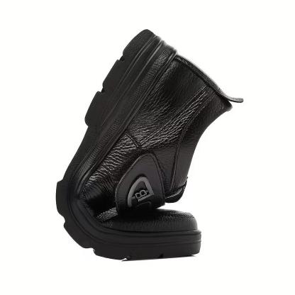 Men's All-Day Comfort Leather Arch Support Cushioned Shoes