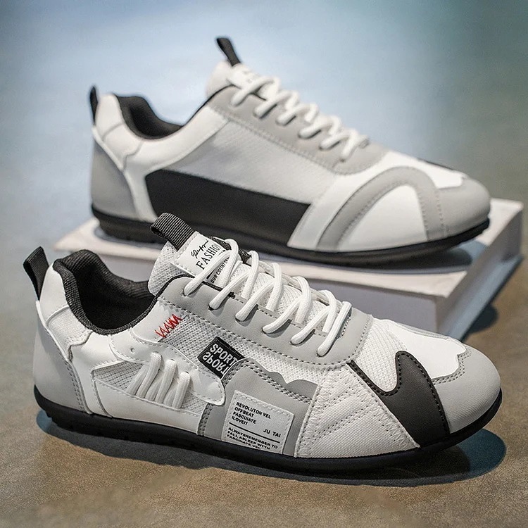 Men's Patchwork Street Sneakers