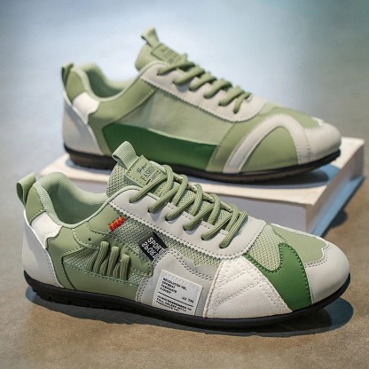 Men's Patchwork Street Sneakers