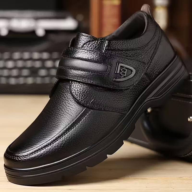 Men's All-Day Comfort Leather Arch Support Cushioned Shoes