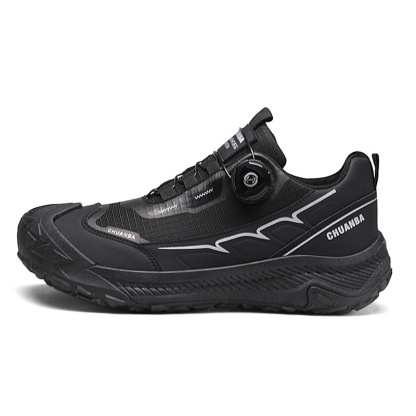 Men'S Breathable Adjustable Rotating Buckle Closure Slip-On Sneakers