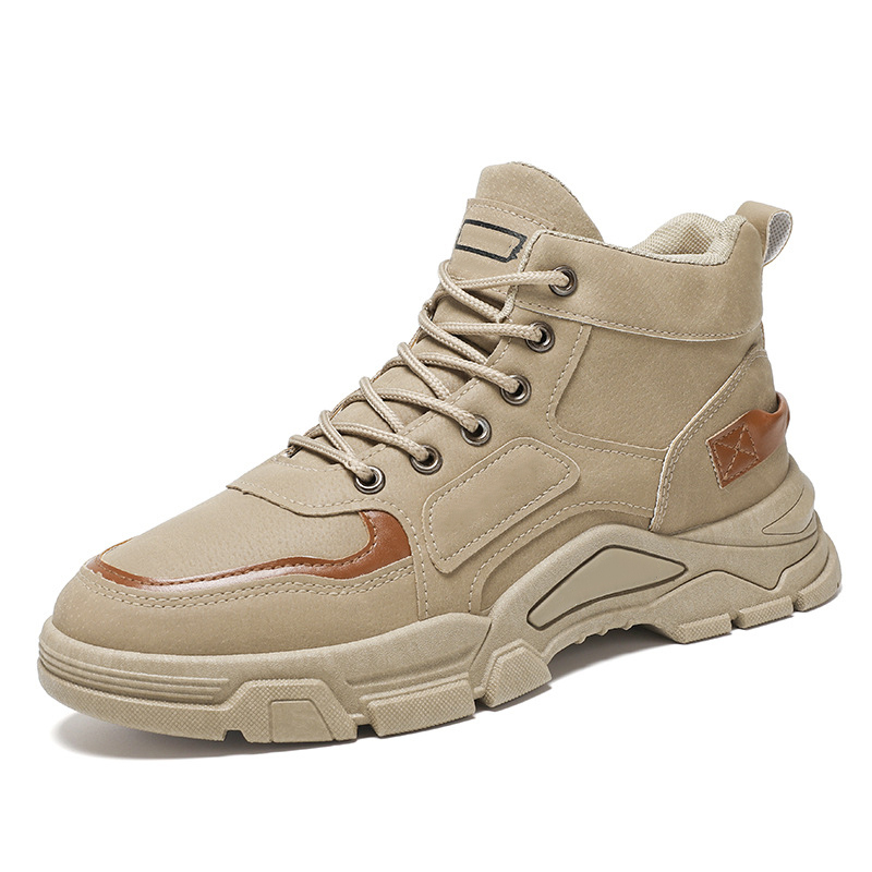 Men's All-Day Comfort Leather Arch Support Waterproof Cushioned Walking Shoes