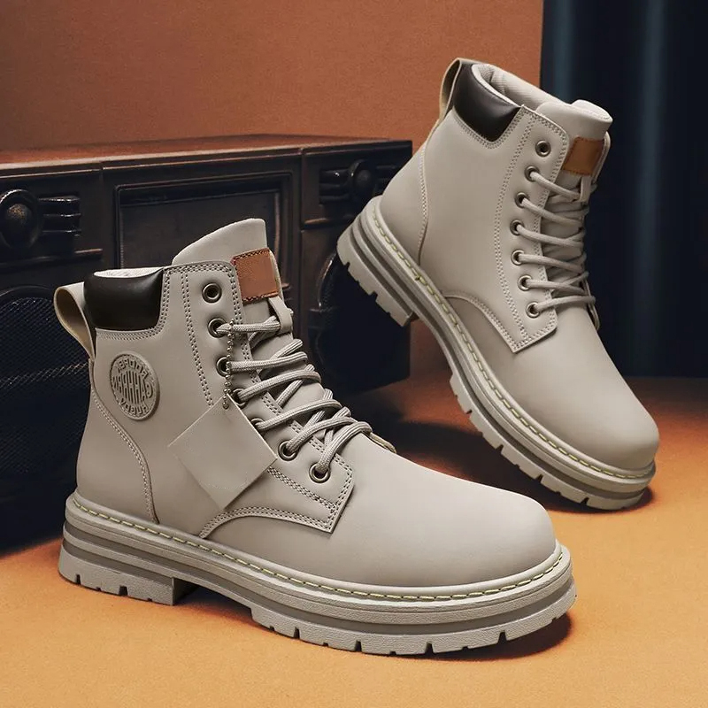 MEN’S WATERPROOF HIKE LEATHER BOOTS