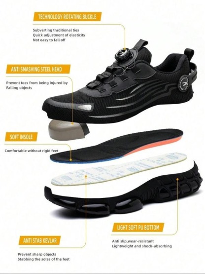 Men's Lightweight Work Shoes