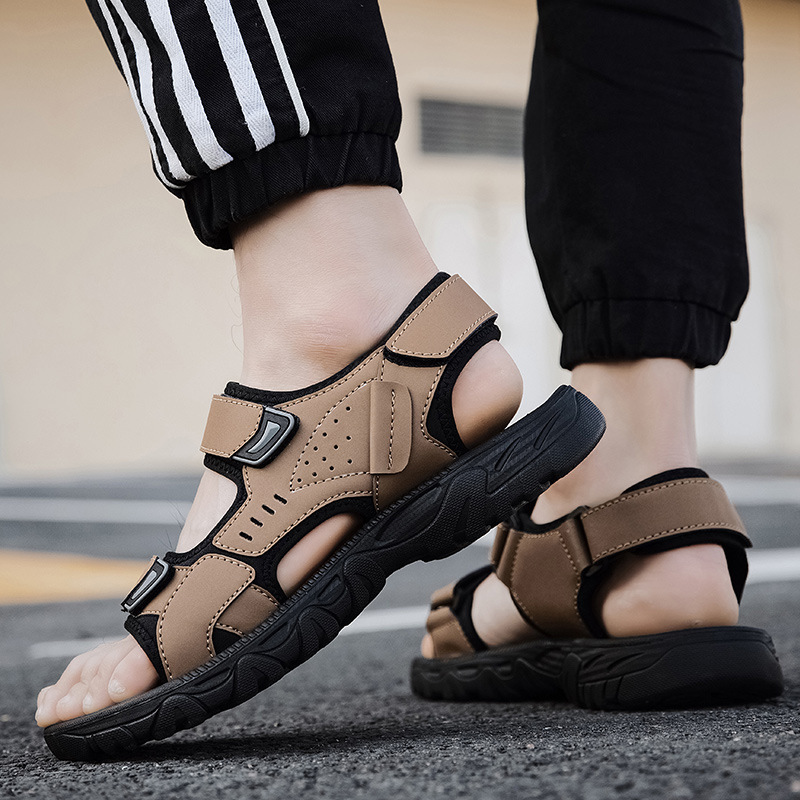 MEN'S SLIP-RESISTANT HIKING SANDALS