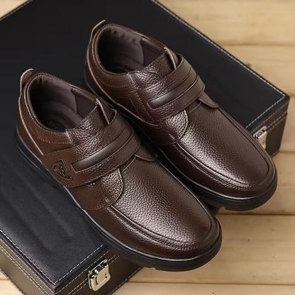 Men's All-Day Comfort Leather Arch Support Cushioned Shoes
