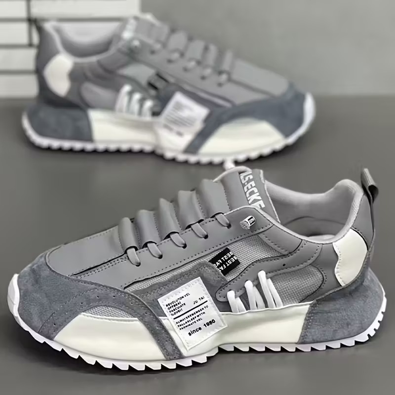 Men's Breathable Mesh Low-Top Sneakers