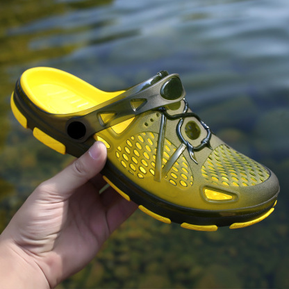 Men's Non-Slip EVA Sole Slip-On Slippers