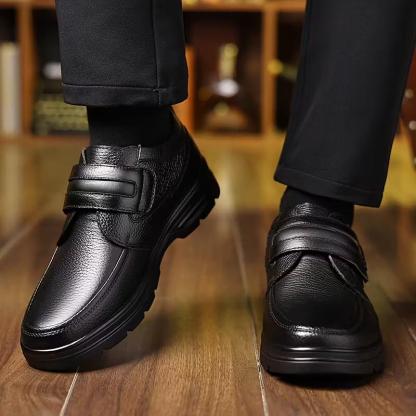 Men's All-Day Comfort Leather Arch Support Cushioned Shoes