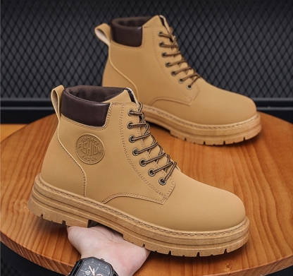 MEN’S WATERPROOF HIKE LEATHER BOOTS