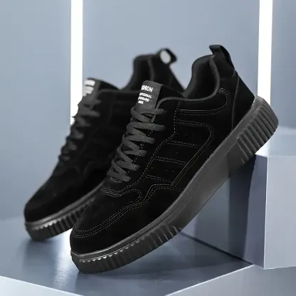 Men's Lightweight Lace-Up Casual Sneakers