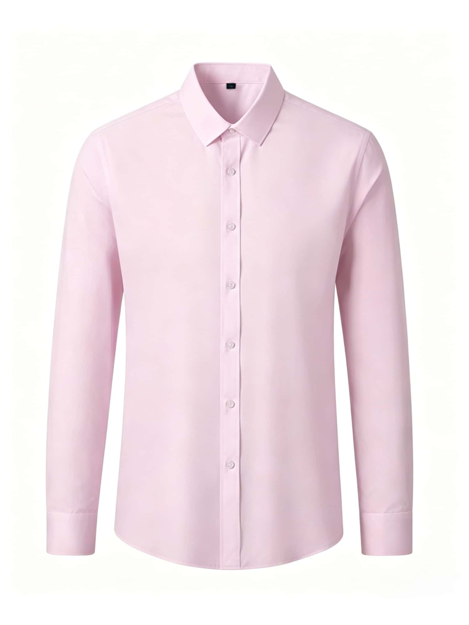 Men's 3pcs Long Sleeve Dress Shirts, Wrinkle-Free Stretch Formal Business Shirts, Slim Fit Button Tops for Office, Work and Casual Wear