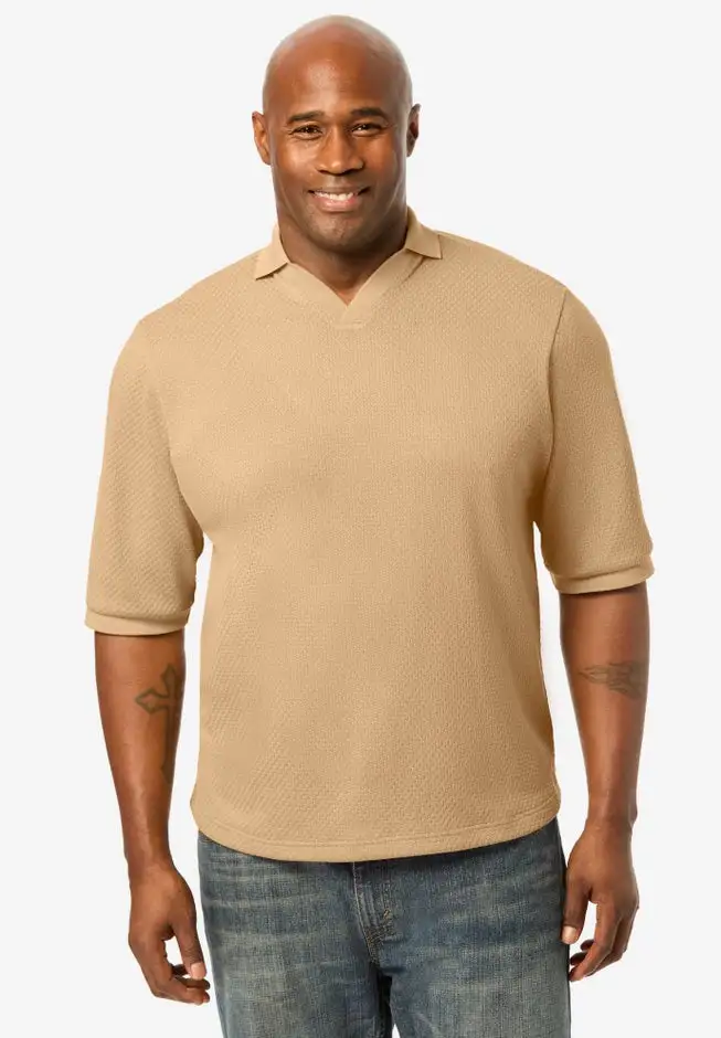 Knit Sweater Polo