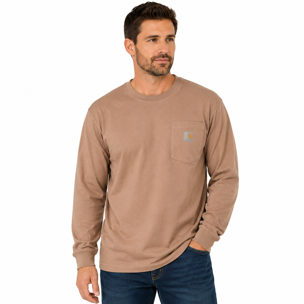 LAST 3 DAYS DEALS🔥CHT Men's K87 Workwear Loose Fit Heavyweight Short-Sleeve Pocket T-Shirt