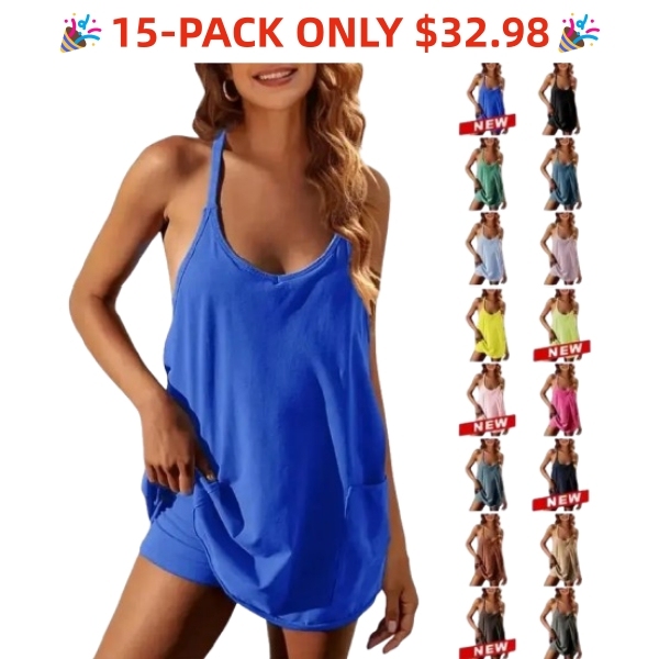 💥 Clearance Sale!🎁💥- Women's Summer Sleeveless Mini Dress