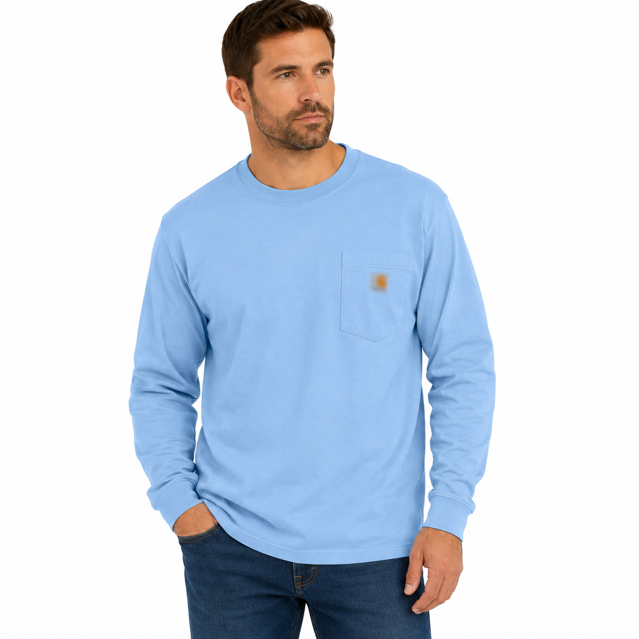 LAST 3 DAYS DEALS🔥CHT Men's K87 Workwear Loose Fit Heavyweight Short-Sleeve Pocket T-Shirt