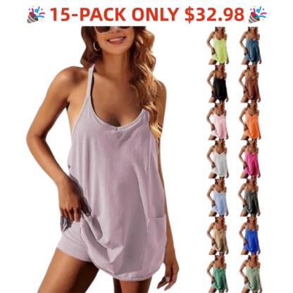 💥 Clearance Sale!🎁💥- Women's Summer Sleeveless Mini Dress