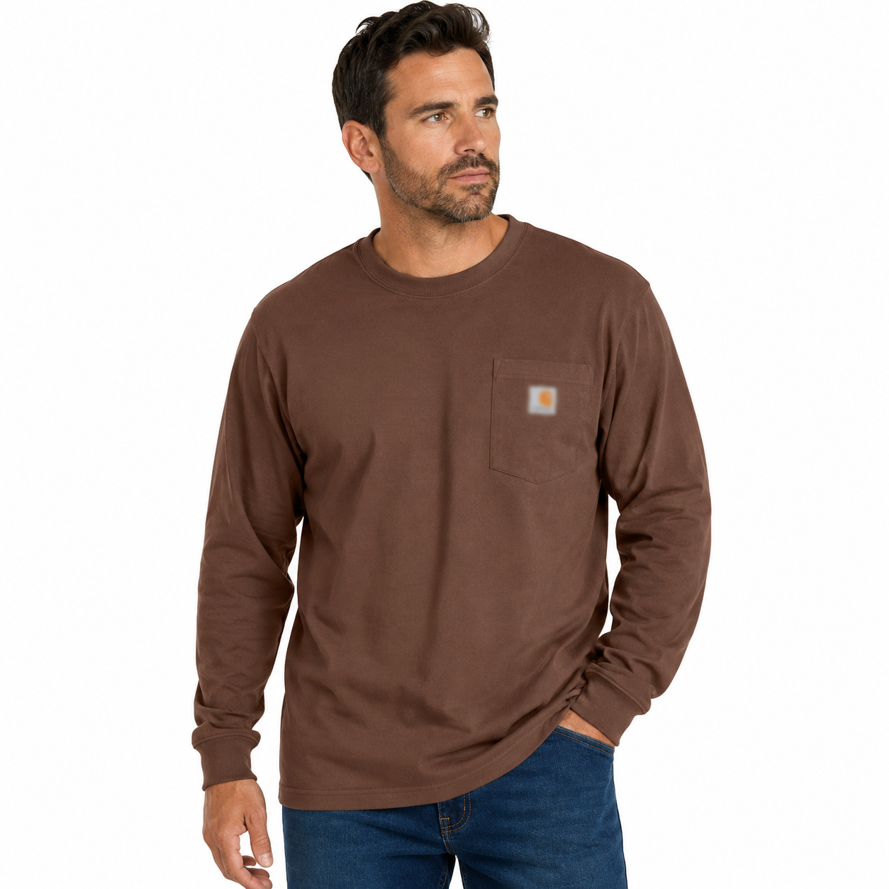LAST 3 DAYS DEALS🔥CHT Men's K87 Workwear Loose Fit Heavyweight Short-Sleeve Pocket T-Shirt