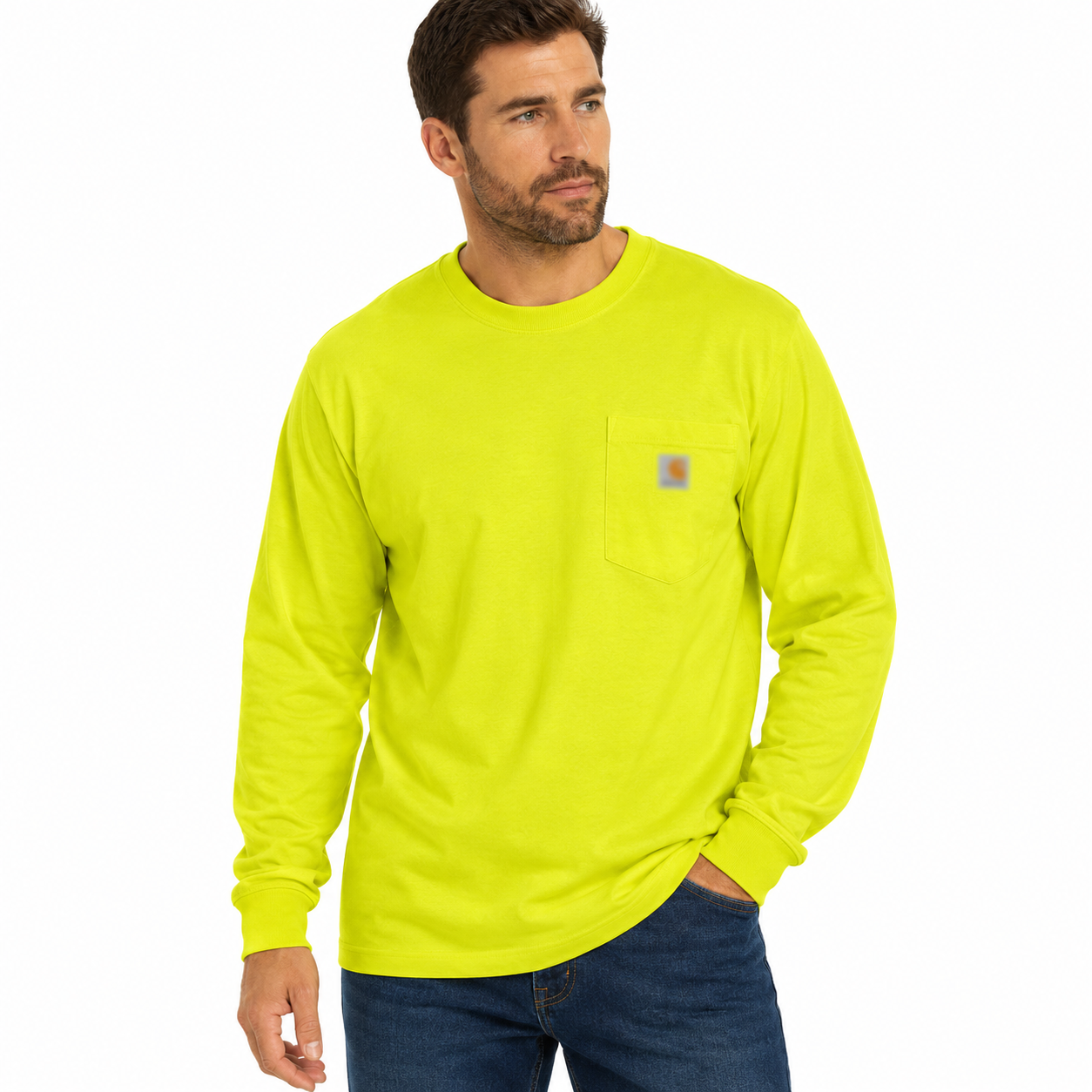 LAST 3 DAYS DEALS🔥CHT Men's K87 Workwear Loose Fit Heavyweight Short-Sleeve Pocket T-Shirt