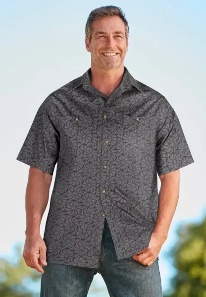 Easy Care Woven Sport Shirt