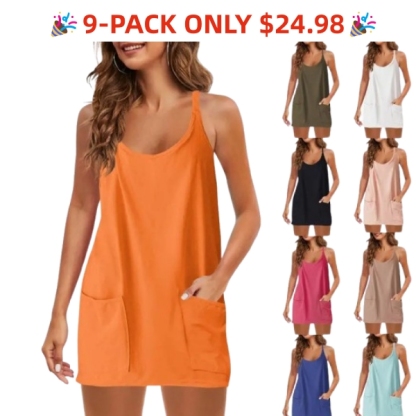 💥 Clearance Sale!🎁💥- Women's Summer Sleeveless Mini Dress