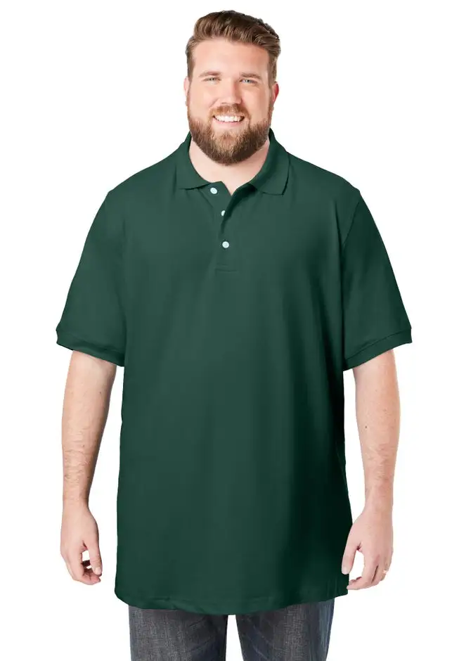 3-Pack Longer-Length Cotton Polos